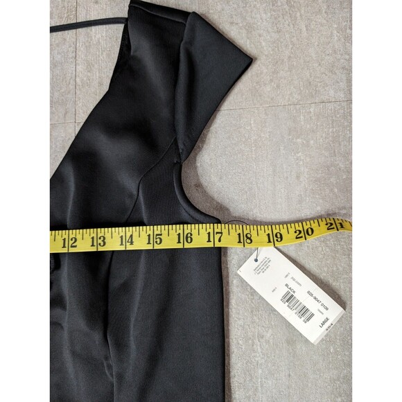 BOLD Elements woman's  Midi dress black Cut To Curve Size large NWT - Picture 6 of 7